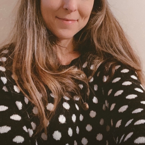 H&M Boxy Fit Polka Dot Sweater - Picture 10 of 10